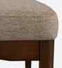 Stonita 4 Seater Solid Rubber Wood Chair (Set Of 2)