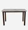 Stonita 4 Seater Solid Rubber Wood Dining Set