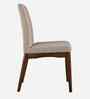 Stonita 4 Seater Solid Rubber Wood Dining Set