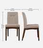 Stonita 6 Seater Solid Rubber Wood Dining Set In Marble Finish