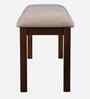 Stonita Solid Rubber Wood 4 Seater Bench