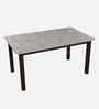 Stonita Solid Rubber Wood 6 Seater Dining Bench