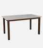 Stonita Solid Rubber Wood 6 Seater Dining Bench