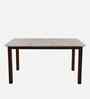 Stonita Solid Rubber Wood 6 Seater Dining Bench