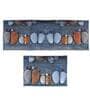 Stons & Feet Digital Printed Max Absorbant Kitchen Floor Runner with Mat Combo
