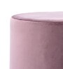 Stool Fabric Foot Stool in Pink Colour