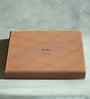 Umber Brown Large PU Leather Utility Tray