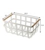 White Carbon Steel Storage Basket