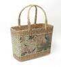 storage baskets | Cane or Jute Basket | Cane Basket for Gifting |Clothes Storage Baskets| Office Basket |Fruit Baskets (Multi Color 2)(Sea Grass)