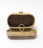 (1Pc) Beige Seagrass Handmade Tissue Box