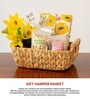 Set Of 2 Beige Water Hyacinth Handmade Storage Basket & Wardrobe Organiser