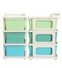 Cream Storage Rolling Cart With Wheels 3 Layer