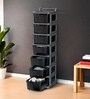 Grey Storage Rolling Cart With Wheels 7 Layer