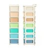 Cream Storage Rolling Cart With Wheels 7 Layer
