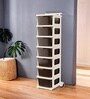 Cream Storage Rolling Cart With Wheels 7 Layer