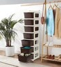 Cream Storage Rolling Cart With Wheels 7 Layer