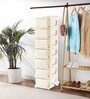 Cream Storage Rolling Cart With Wheels 7 Layer