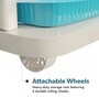 Cream Storage Rolling Cart With Wheels 7 Layer