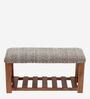 Storage Solid Wood Bench in Wooden Finish with Storage