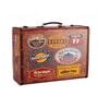 Storage Trunk Box Retro Number Plate Vintage Storage Box