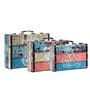 Storage Trunk Box Cycle Letters Vintage Storage Box
