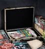 Storage Trunk Box Cycle Letters Vintage Storage Box
