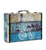 Storage Trunk Box Cycle Letters Vintage Storage Box