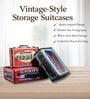 Storage Trunk Box Garage Vintage Storage Box