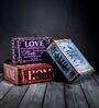Storage Trunk Box Home Family Love Vintage Storage Box