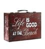 Storage Trunk Box Life Is Good At The Beach Retro