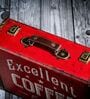 Storage Trunk Box Quality Coffee Vintage Storage Box