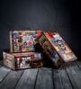 Storage Trunk Box Route 66 Number Plates