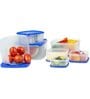 Varmora Store Fresh | Kitchen Storage Containers- Set of 7 | Stackable-Durable with Airtight Lids- 240ml, 400ml, 650ml, 1ltr, 1.5ltr, 2ltr, 3ltr