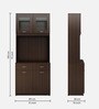 Storia Crockery Unit in Dark Elm Finish