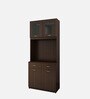 Storia Crockery Unit in Dark Elm Finish