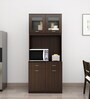 Storia Crockery Unit in Dark Elm Finish
