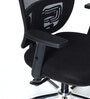 Storm Breathable Mesh Ergonomic Chair in Black Colour with headrest