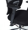 Storm Breathable Mesh Ergonomic Chair in Black Colour with headrest