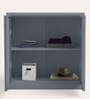 Storofix 2-Door Metal Wardrobe in Telegrey Finish