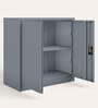 Storofix 2-Door Metal Wardrobe in Telegrey Finish