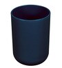 Dark Blue Plastic Counter Top Bathroom Accessories, Set of 4
