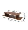 Straight MDF Set Top Box In Brown