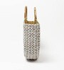 Straw Bag | Small Tote Bag | Basket Bag | Bamboo Tote | Beach Bags for Women | Boho Bag | Half Moon Bag | White Handbag