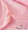 Strawberry Cream Step Design 300 TC 100% Cotton Queen Size Fitted Bed Sheet With 2 Pillow Covers