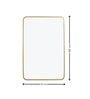Streamline Gold Wall 84 cm Mirror