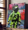 Stretched Canvas painting Astronaut Figurative Grafitti Pop Wall Art Home Decor