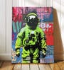 Stretched Canvas painting Astronaut Figurative Grafitti Pop Wall Art Home Decor