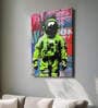 Stretched Canvas painting Astronaut Figurative Grafitti Wall Art Home Decor