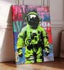 Stretched Canvas painting Astronaut Figurative Grafitti Wall Art Home Decor