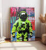 Stretched Canvas painting Astronaut Figurative Grafitti Wall Art Home Decor